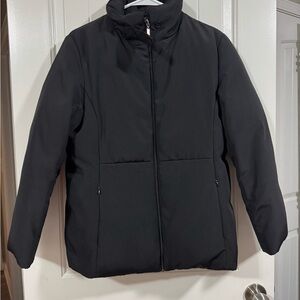 Gallery Black Puffer Jacket EUC